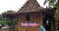 Rumah Kayu Antik atap model Joglo bahan kayu jati