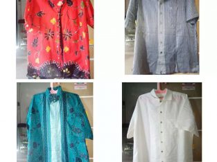 Jual Preloved kemeja lengan pendek