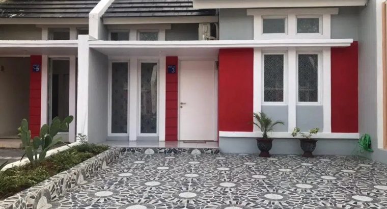 Dikontrakkan rumah pertahun 25juta lengkap perabot