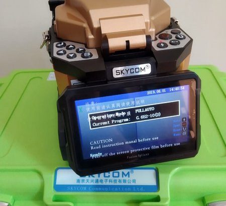 SKYCOM 308X SPLICER | FUSION FIBER SPLICER | READY