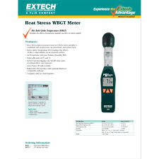 Jual Heat Stress WBGT Extech HT-30