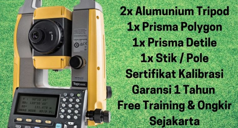 Jual Total Station Topcon GM 52 Garansi 1 Tahun