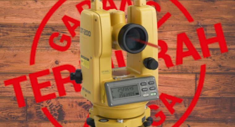 Jual Theodolite Topcon DT 205L Murah