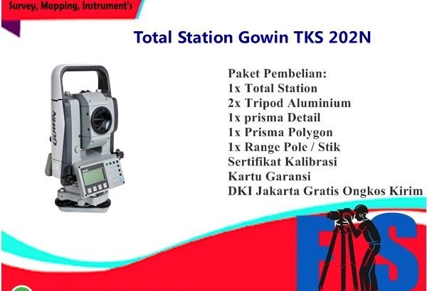 Total Station Gowin TKS 202N