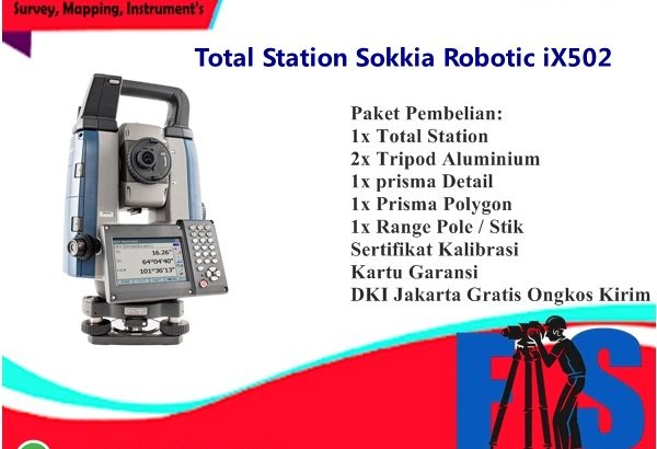 Total Station Sokkia Robotic iX502