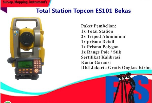 Total Station Topcon ES-101 Bekas