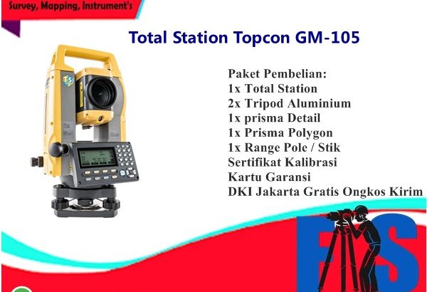 Total Station Topcon GM-105