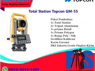 Total Station Topcon GM-55 Murah