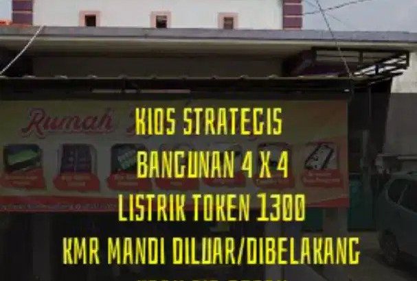 Disewakan Kios Tempat Usaha Strategis Lampung