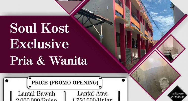 Kost excecutive karyawan /ti Bangunan baru banjar