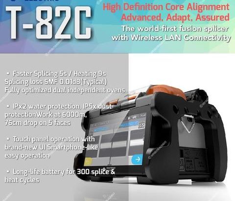 Fusion Splicer Sumitomo T82c High Performance