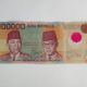 Uang Lama Rp. 100.000 tahun 1999 Soekarno – Hatta