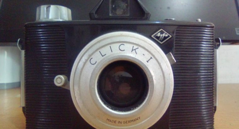 Kamera Antik Made In Germany Agfa Click-I thn 1964