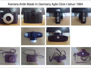Kamera Antik Made In Germany Agfa Click-I thn 1964