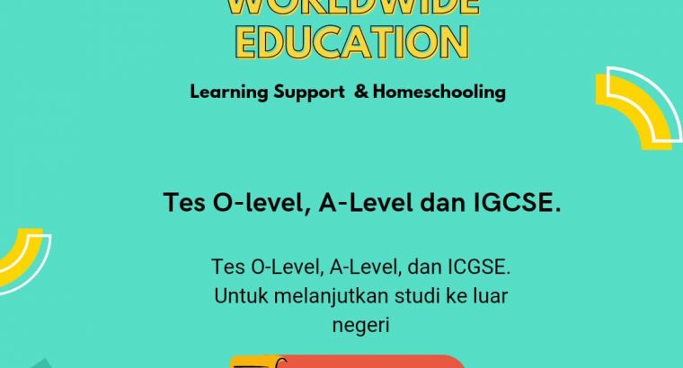 Tes O-Level, A-Level dan IGCSE