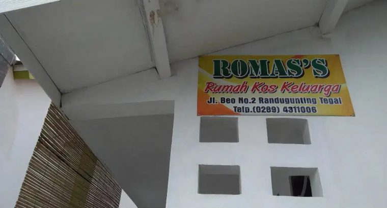 Rumah Kos Keluarga di Tegal