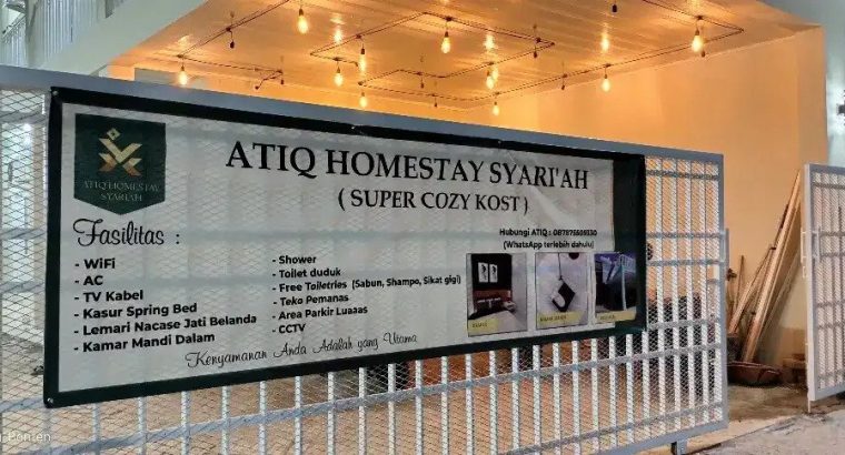 Homestay Harian di Kota Serang