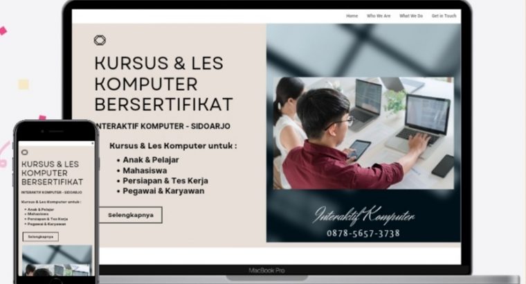 INTERAKTIF KURSUS PRIVAT KOMPUTER SIDOARJO