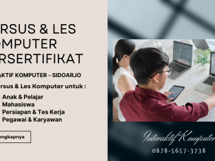 KURSUS KOMPUTER MICROSOFT OFFICE & ADMIN KANTOR