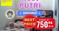 TERIMA KOS PUTRI AC SIDOARJO (750RB)