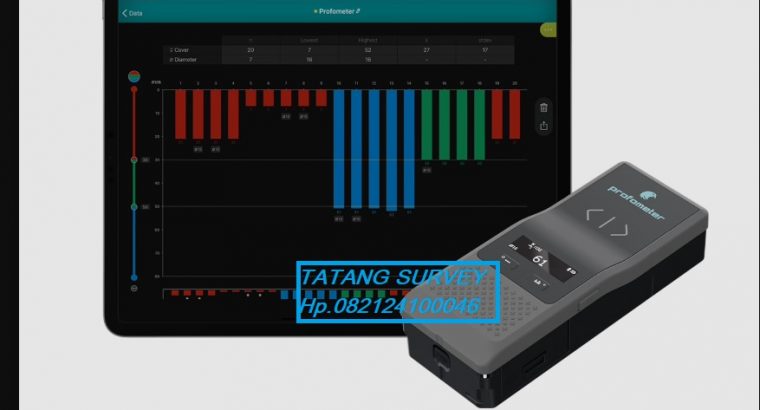 Profometer PM8000 – Rebar detector | Rebar locator