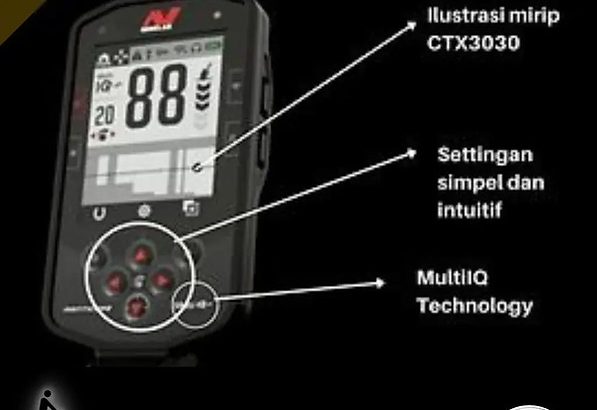 Alat Detektor Emas Manticore