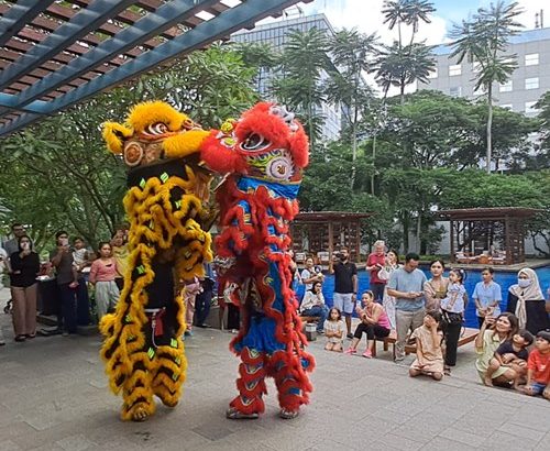 Sewa Barongsai Liong Depok Raya