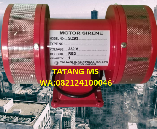 Jual Motor Sirine Yahagi S 293 Jepang