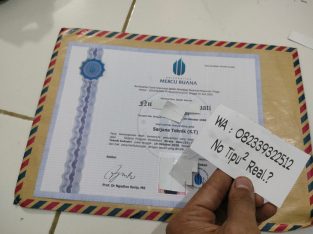 Penerima jasa pembuatan ijazah asli terdaftar