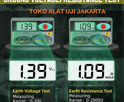 Harga Digital earth grounding tester 4100 murah