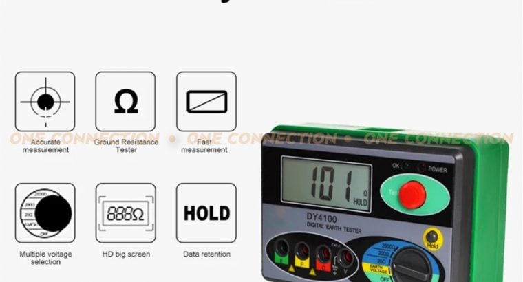 Earth Grounding Tester DY4100 Ground Resistance Te