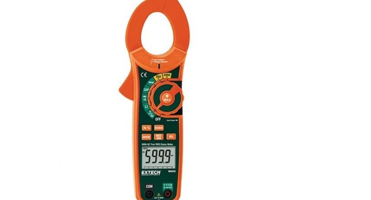 Jual True RMS AC Clamp Meter 600A + NCV Extech