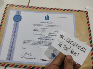 Pengerjaan dokumen ijazah