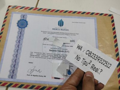 Pengerjaan dokumen ijazah